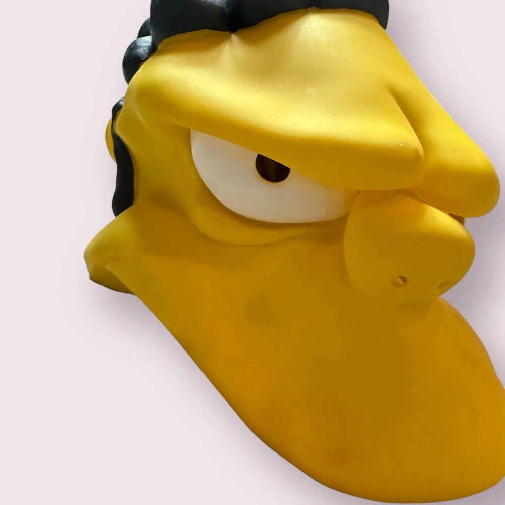 Disguise 2003 The Simpsons Moe The Bartender Vinyl Mask Costume